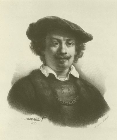 Rembrandt van Rijn, niederländischer Künstler von Rembrandt van Rijn