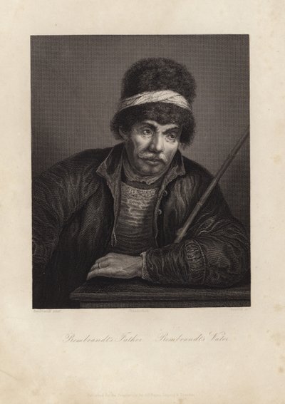 Rembrandts Vater von Rembrandt van Rijn