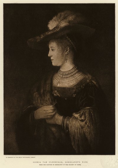 Saskia van Ulenburgh, Rembrandts Frau von Rembrandt van Rijn