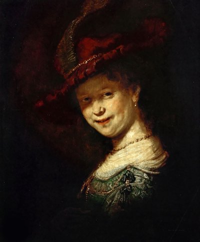 Saskia van Uylenburgh als Mädchen, 1633 von Rembrandt van Rijn