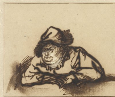 Der Schauspieler Willem Bartholsz Ruyter als Bauer von Rembrandt van Rijn