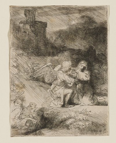 Die Agonie im Garten von Rembrandt van Rijn