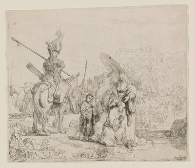 Die Taufe des Eunuchen von Rembrandt van Rijn