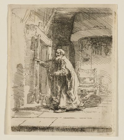 Die Blindheit des Tobit von Rembrandt van Rijn