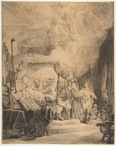 Der Tod der Jungfrau, 1639 von Rembrandt van Rijn