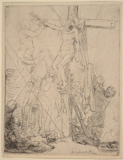 Die Kreuzabnahme: eine Skizze von Rembrandt van Rijn