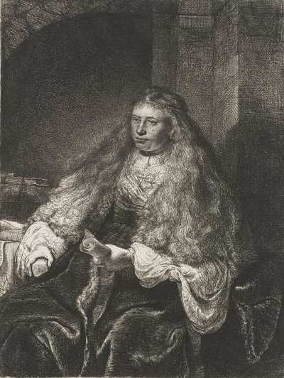 Die große jüdische Braut, 1635 von Rembrandt van Rijn