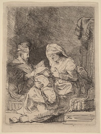 Die Heilige Familie von Rembrandt van Rijn