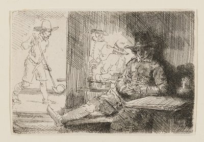 Der Kolfspieler von Rembrandt van Rijn