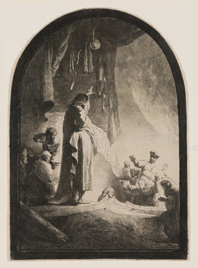 Die Auferweckung des Lazarus von Rembrandt van Rijn
