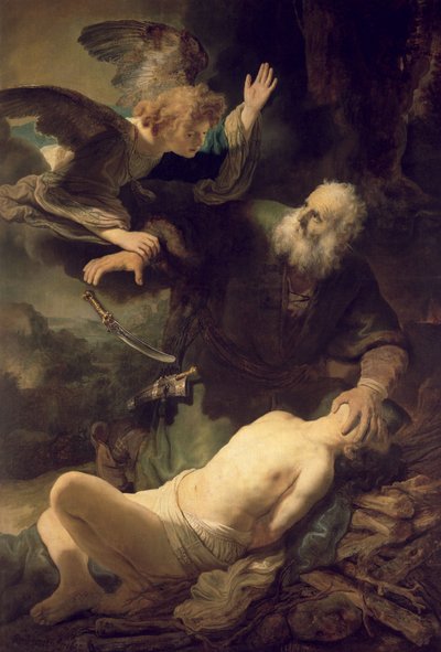 Das Opfer Abrahams, 1635 von Rembrandt van Rijn