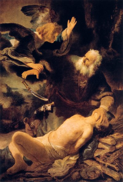 Das Opfer Isaaks von Rembrandt van Rijn