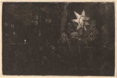 Der Stern der Könige: ein Nachtstück von Rembrandt van Rijn