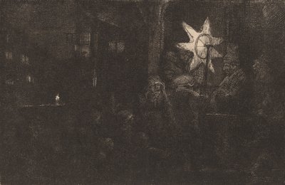 Der Stern der Könige: ein Nachtstück von Rembrandt van Rijn