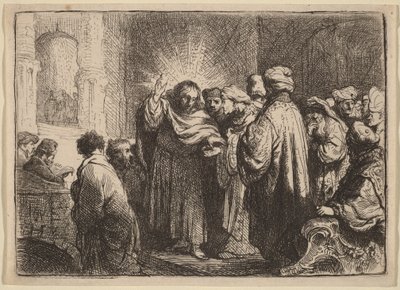 Das Zinsgroschen von Rembrandt van Rijn
