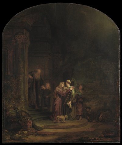 Die Heimsuchung von Rembrandt van Rijn