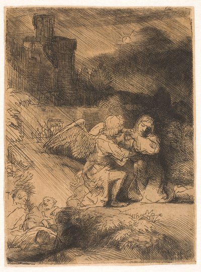 Die Agonie im Garten von Rembrandt van Rijn