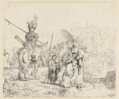 Die Taufe des Eunuchen von Rembrandt van Rijn