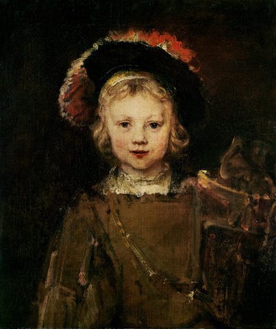 Junger Junge in Kostüm, ca. 1660 von Rembrandt van Rijn