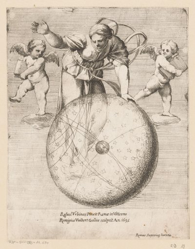 Personifikation der Vorsehung oder der Morgenröte von Remy Vuibert