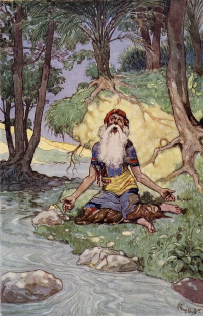 Der alte Mann des Meeres von René Bull