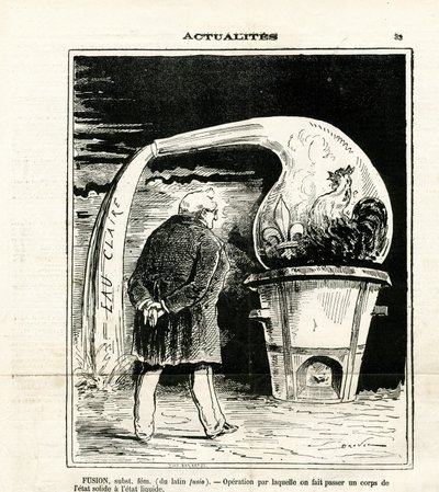 Illustration von Jules Renard Draner (1833-1926) in Le Charivari von Renard Jules Draner