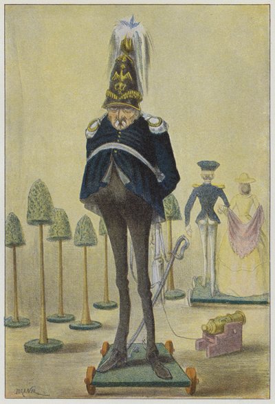 Der Artillerieoberst von Renard Jules Draner