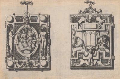 Zeichnungen von Schmuck und Juwelen von Rene Boyvin