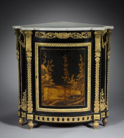 Eckschrank, ca. 1765-1770 von Rene Dubois
