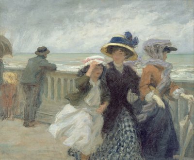 Sturm an der Küste von René François Xavier Prinet