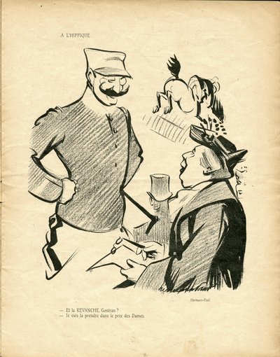 Illustration von Hermann-Paul (1864-1940) in Die Wildente von Rene George Hermann Paul