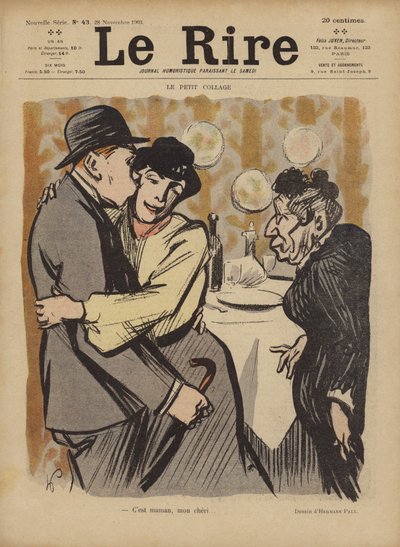 Illustration für Le Rire von Rene George Hermann Paul