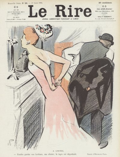 Illustration für Le Rire von Rene George Hermann Paul