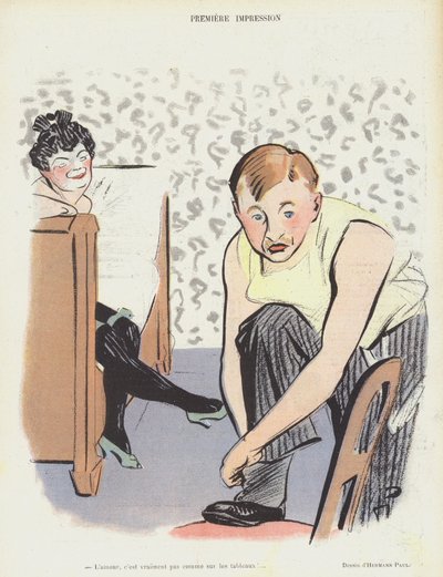 Illustration für Le Rire von Rene George Hermann Paul