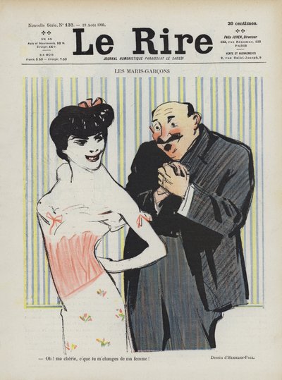 Illustration für Le Rire von Rene George Hermann Paul