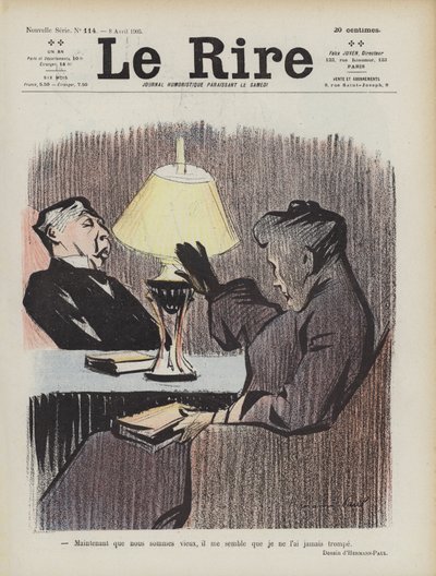 Illustration für Le Rire von Rene George Hermann Paul