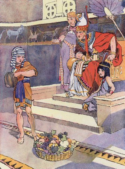 Eine kleine Ägypterin unter Ramses II von Rene Vincent