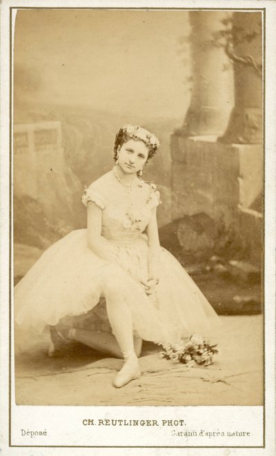 Angelina Fioretti, italienische Ballerina der Pariser Oper von Reutlinger Studio (after)