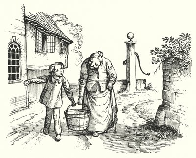 Hans Christian Andersen: Der kleine Tuk von Rex (after) Whistler