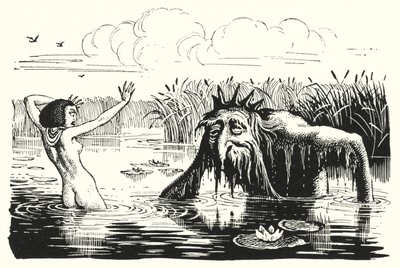 Hans Christian Andersen: Die Tochter des Moorkönigs von Rex (after) Whistler