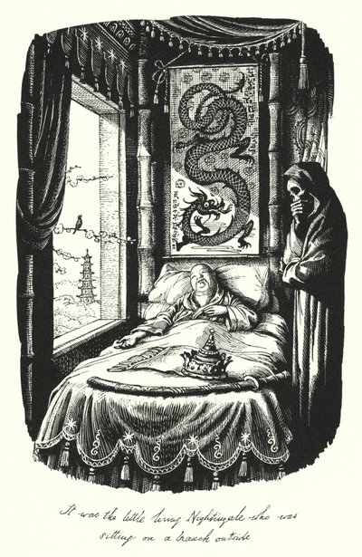 Hans Christian Andersen: Die Nachtigall von Rex (after) Whistler