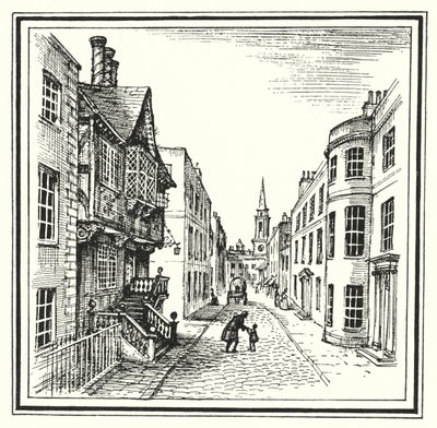 Hans Christian Andersen: Das alte Haus von Rex (after) Whistler