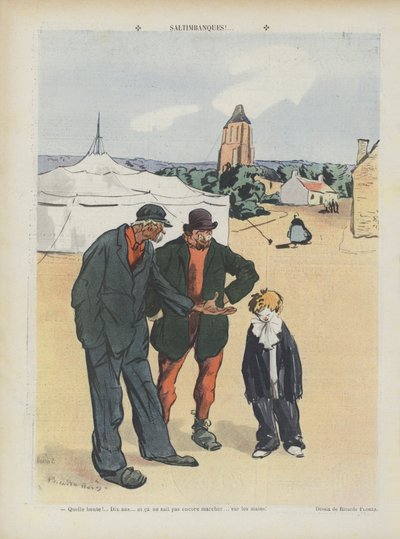 Illustration für Le Rire von Ricardo Flores