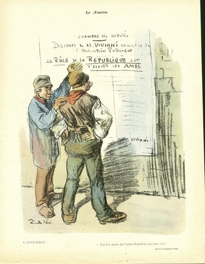 Illustration von Ricardo Flores (1878-1918) in Le Smile, Nr. 20 von Ricardo Flores