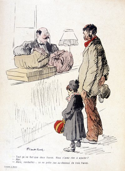 Der Berg der Barmherzigkeit von Ricardo Flores - in „Butter Plate“ vom 03.06.1905 von Ricardo Flores