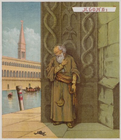 Illustration für Der Kaufmann von Venedig von Richard Andre