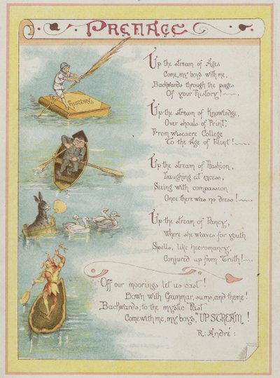 Seite aus Upstream von Richard Andre von Richard Andre