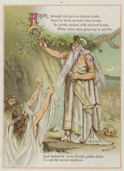 Seite aus Upstream von Richard Andre, Druiden von Richard Andre