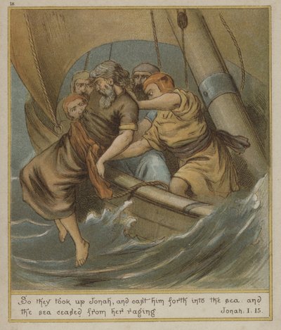 So nahmen sie Jona und warfen ihn ins Meer von Richard Andre