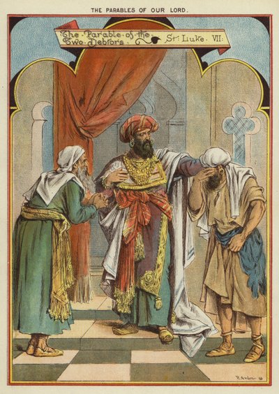 Die Gleichnisse Christi: Das Gleichnis von den zwei Schuldnern von Richard Andre